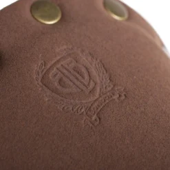 Raven Zadel - Bruin - Suede -Trap Vlot Verkoopwinkel 0019142 blb raven suede saddle brown