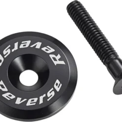 Reverse Balhoofdkap Met Aluminium Schroef - Zwart