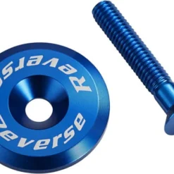 Reverse Balhoofdkap Met Aluminium Schroef - Blauw