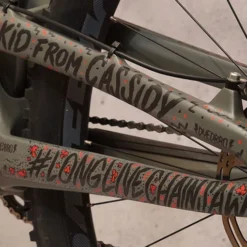 Dyedbro Kit Voor Framebescherming - Kettingzaag Zwart / Rood -Trap Vlot Verkoopwinkel 03 DBF11193