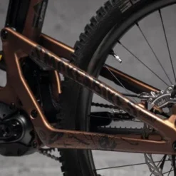 Dyedbro E-bike Frame Beschermingskit Fluor - Mat Zwart -Trap Vlot Verkoopwinkel 04 EB 22205