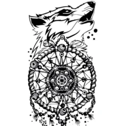 Dyedbro Dream Catcher Framebeschermingskit - Zwart Mat -Trap Vlot Verkoopwinkel 06 DBF11267