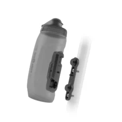Fidlock TWIST Bottle 590 + Bike Base Set - Transparant Zwart