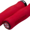 SRAM Contour Schuimrubber Handvatten - Lock-on - Rood - Lockring Zwart