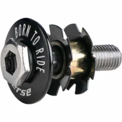 Reverse Barspin TopCap - Zwart