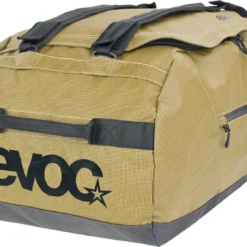 Evoc Duffeltas 60 L - Curry/Zwart -Trap Vlot Verkoopwinkel 4250450725398 DUFFLE BAG 60 CURRY BLACK D3