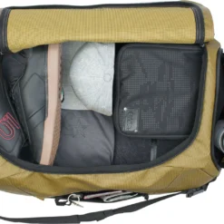 Evoc Duffeltas 60 L - Curry/Zwart -Trap Vlot Verkoopwinkel 4250450725398 DUFFLE BAG 60 CURRY BLACK D5