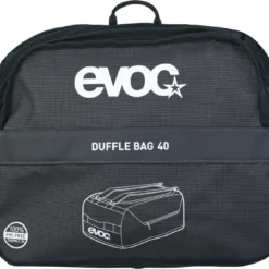 Evoc Duffeltas 40L - Koolstofgrijs/Zwart -Trap Vlot Verkoopwinkel 4250450725411 DUFFLE BAG 40 CARBON GREY BLACK D6 1