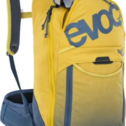 Evoc Trail Pro 10L - Rugzak - Curry/Denim -Trap Vlot Verkoopwinkel 4250450726500 TRAIL PRO 10L CURRY DENIM S M D2