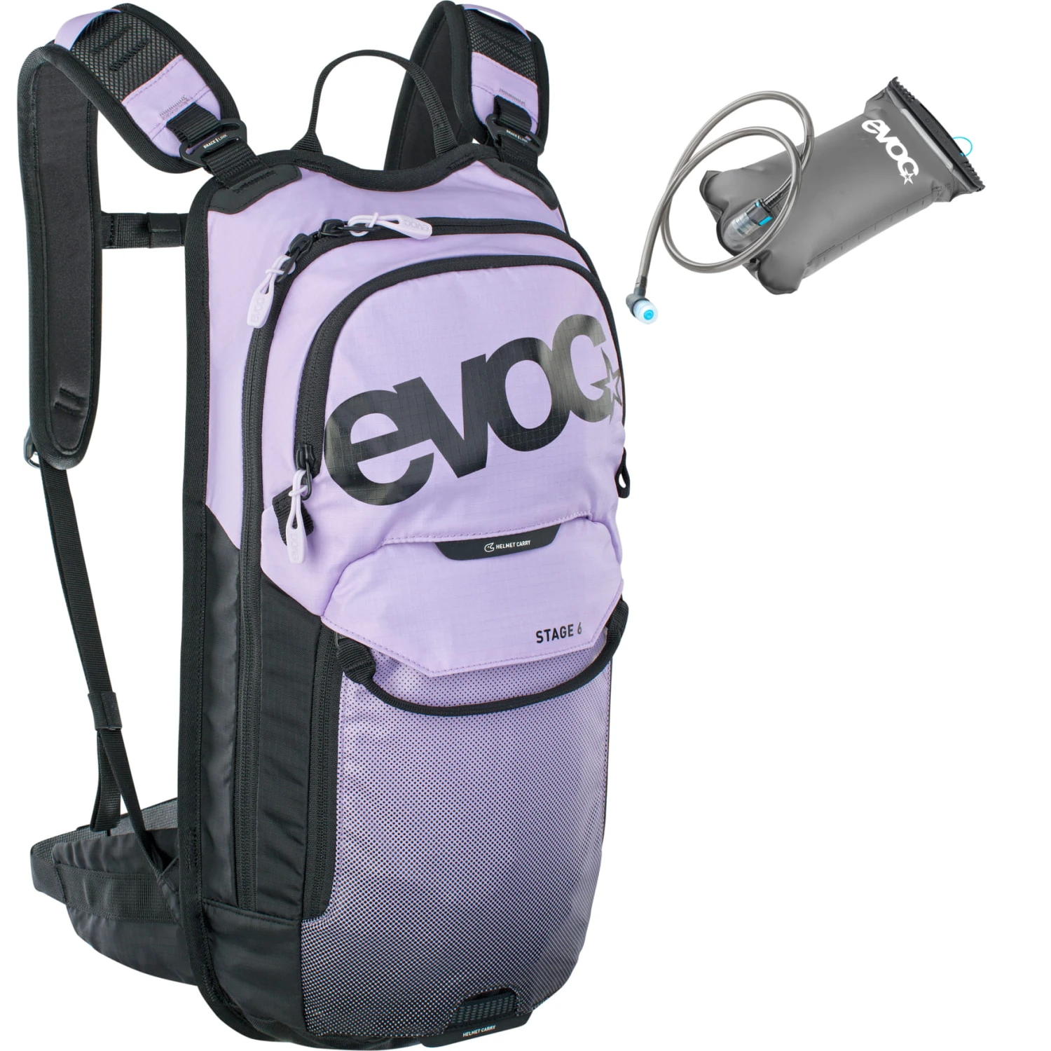 Evoc Stage 6L Rugzak + 2L Bladder - Multicolour