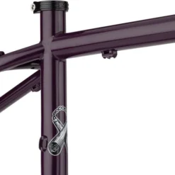 Surly Karate Monkey Frame Kit - Organische Aubergine -Trap Vlot Verkoopwinkel 4923008XX22 7