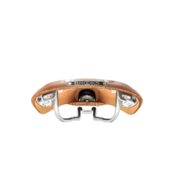 BROOKS B15 Swallow Chroom Zadel - Zwart -Trap Vlot Verkoopwinkel 80410112 detail 5