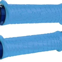 Troy Lee Lock On Handvatten - Zwart - Lockring Grijs