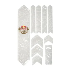 Framebescherming Sticker Extra - Red Bull Rampage Wit