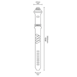 OS Strap - Spanband - Oranje -Trap Vlot Verkoopwinkel AMS Os Strap general measures web dd75e21d 08f7 4578 bc3d aea324ee37f5 1024x1024