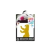 Reflecterende Sticker - Berlijn Beer - Goud