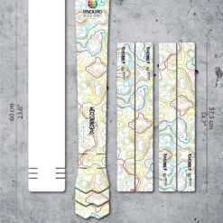 Dyedbro Framebeschermingsset - Enduro World Series Kleur