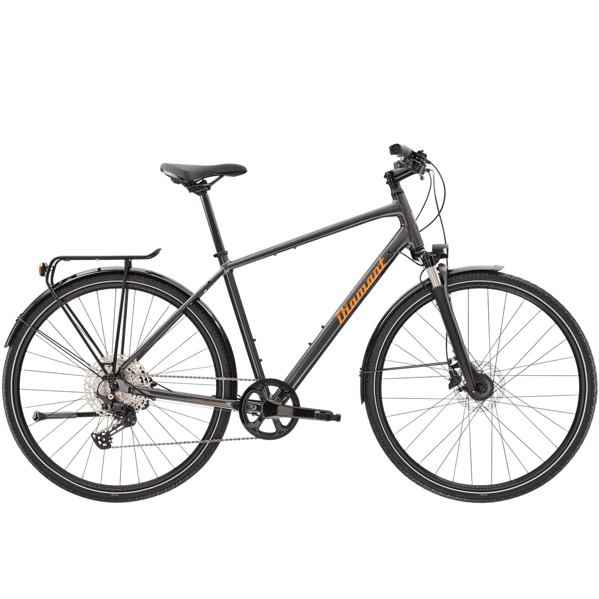 Elan Super Deluxe - 28 Inch HER Trekkingfiets - Grijs Metallic