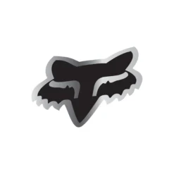 Fox Racing FOX HEAD Sticker - 7'' - Chroom