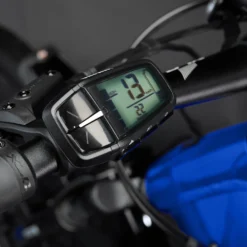 Haibike Trekking 4 Lage Instap - Glanzend Mat Blauw Zwart -Trap Vlot Verkoopwinkel Haibike MY22 Detail Display Trekking 4 LOW blue