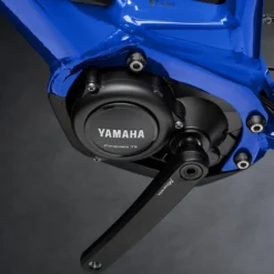 Haibike Trekking 4 Lage Instap - Glanzend Mat Blauw Zwart -Trap Vlot Verkoopwinkel Haibike MY22 Detail Motor Trekking 4 LOW blue