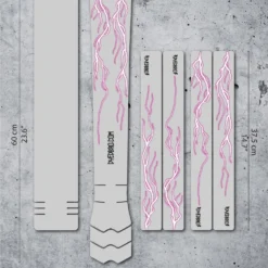 Dyedbro Beschermingsset Voor Montuur - Lightning - Roze Mat