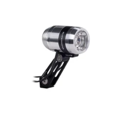 Supernova Dynamo Koplamp E3 PRO 2 - Gepolijst Zilver