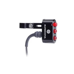 Supernova E3 Achterlicht 2 Achterlicht Voor Zadelpenmontage - 6V - Zwart