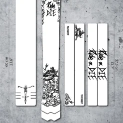 Dyedbro Frame Beschermingskit - Ride Or Die Zwart
