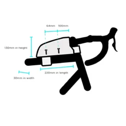 Restrap Bout-op Bovenbuis Tas - Zwart -Trap Vlot Verkoopwinkel Unbenannt 1sMYD346cBreYW