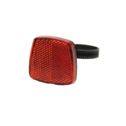 Busch-mueller Reflector Met Klembevestiging - Zwart