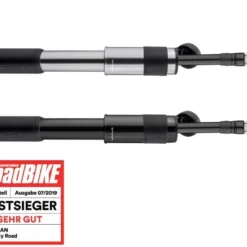 Birzman Velocity Road Minipomp, 160PSI, Ventielkop Met Schroefdraad, Zwart -Trap Vlot Verkoopwinkel VelocityRoadhandpump 160PSI threadedvalvehead black 2