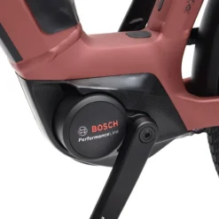 Winora Sinus N5 Lage Instap - Maroonred Matt -Trap Vlot Verkoopwinkel Winora MY21 Detail Motor Sinus N5