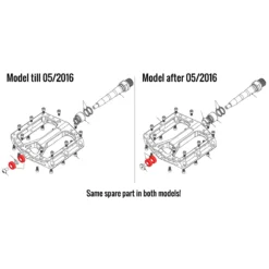 Reverse Kogellager Voor Black ONE Pedaal