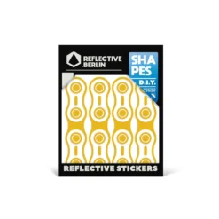 Reflecterende VORMEN - Kettingschakels - Goud