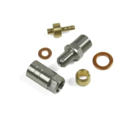 HOPE Verbindingsset Recht Voor Stalen Gevlochten Lijn