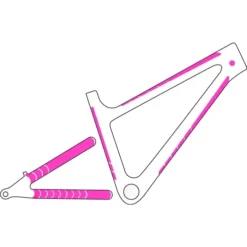 Muc-Off Framebeschermingsset DH/ENDURO/TRAIL - Bout/Roze -Trap Vlot Verkoopwinkel muc off frame protection kit dh enduro trail bolt pink 4 12898628K7vutIrAOxlk