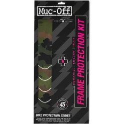 Muc-Off Frame Beschermingsset DH/ENDURO/TRAIL - Camo Zwart/groen