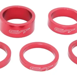Balhoofd Spacer Set 5-delig 1-1/8 Inch - Rood