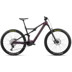 Orbea RISE H30 Metallic Moerbei - Zwart (Mat)