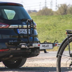 XLC Azura Xtra LED VC-C05 Bagagedrager Voor 2 E-bikes -Trap Vlot Verkoopwinkel product 1