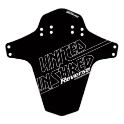 Reverse United In Shred Mudfender - Zwart/wit