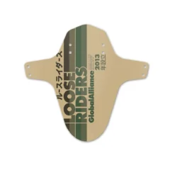 LOOSE RIDERS Spatbord Retro Sand - Beige/Groen